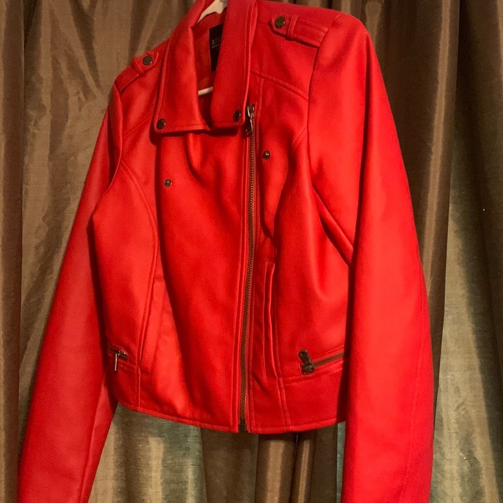 South Side Serpents graphic faux leather jacket